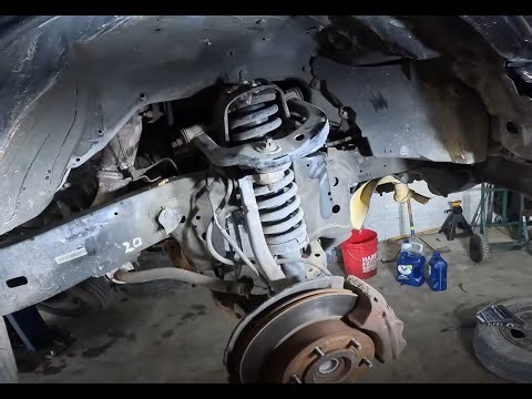 How To Replace Front Struts & Rear Shocks | 1995-2004 Toyota Tacoma PRE-RUNNER V6 3.4L 2WD [parts #]