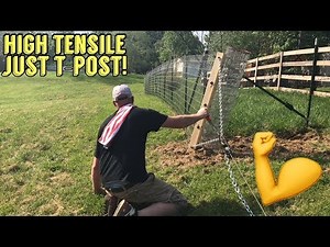 Strong Fence - No Digging !!! Dogs / Goats / Pigs... Whatever.