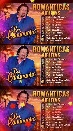 Los Caminantes Mix 20 Exitos Romanticas Viejitas