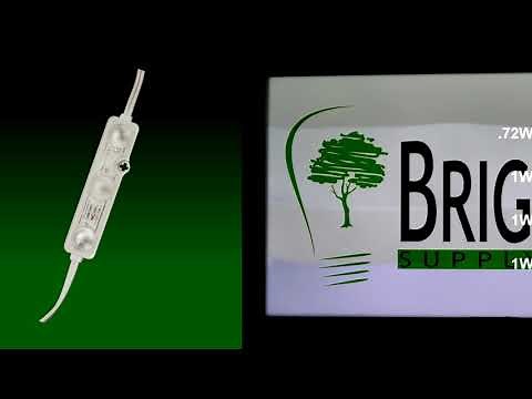 You're using those LED Modules in Sign CABINETS?!