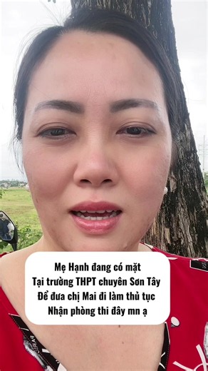 Không khí tại trường THPT chuyên Sơn Tây đang rất nóng rồi mn ạ.Các con 2k8 cố lên nha.👍👍👍 #thitotnghiep #viral #xh #makeup #giadinhhonghanhmeboncon