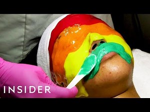 I Tried A Custom Facial And Rainbow Mask For My Acne-Prone Skin