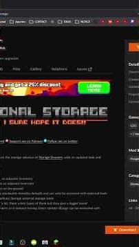 MINECRAFTの機能的なストレージMODの入手方法