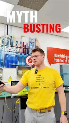 RS on Instagram: "🧠 Myth busted! You don’t need high-powered devices to run high-quality edge AI! 📸 👆 This selfie is 5MB. 🧠 The AI model running on Brainboxe's edge device? Just 64KB. Edge inference is smarter and lighter than you think 💡 #WeAreRS #Brainboxes #MythBusting #EdgeAI #IInnovation #SmartDevices #TechTruths #AIOnTheEdge"