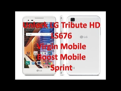 Unlock Lg ls676 ZV6 - Unlock LG Tribute HD ZV6 with Z3X