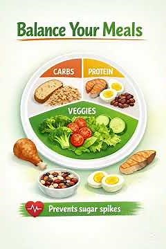 Gestational Diabetes Diet: 5 Simple Foods to Control Blood Sugar in Pregnancy 🤰🥗