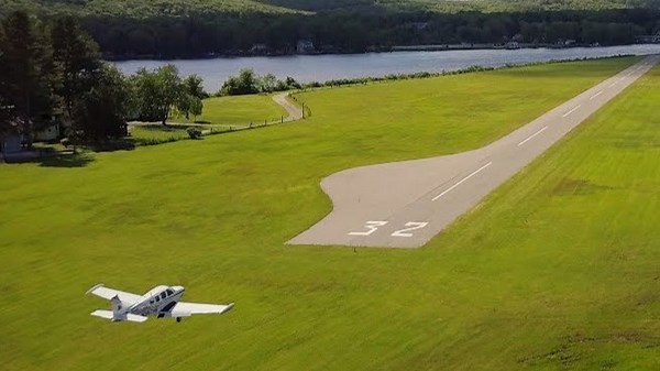 Why this river-edge airport pushes pilots to the limit