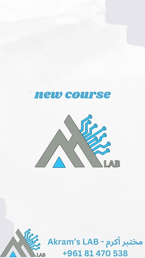 17 reactions | New course Arduino and embedded system Phone: 00961 81 470 538 #akramslab #arduino #iot #projects | Akram's lab | Facebook