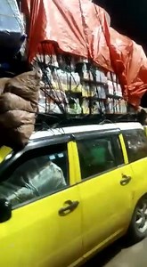 Gerald Bitok - A slightly loaded Probox in Congo.