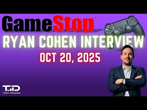 GME 🔴LIVE Ryan Cohen Interview 10/20/2025