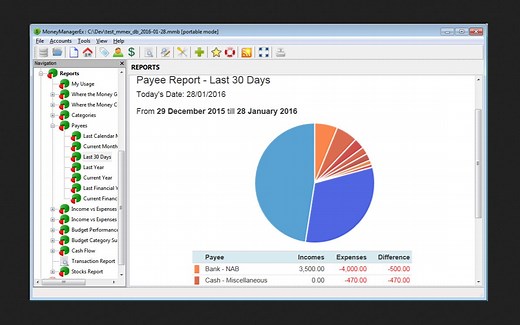 开源财务管理软件-MMEX (Money Manager EX)