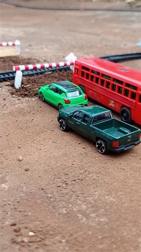 Miniature Railway Crossing in Action! 🚦🚂 #shorts |#railwaycrossing