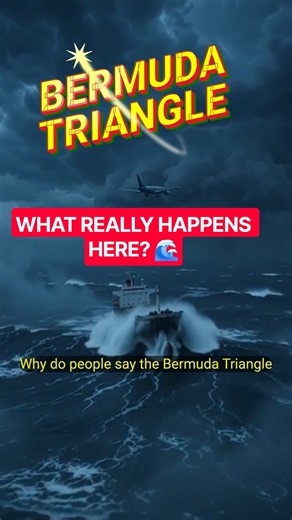 The Bermuda Triangle Mystery: What Really Happens There? 🌊 | StoriHush Tv #shorts