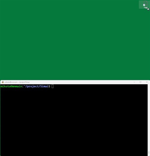 開発コンテナからホストのマークダウンプレビュワーに README の情報を送信する実験。