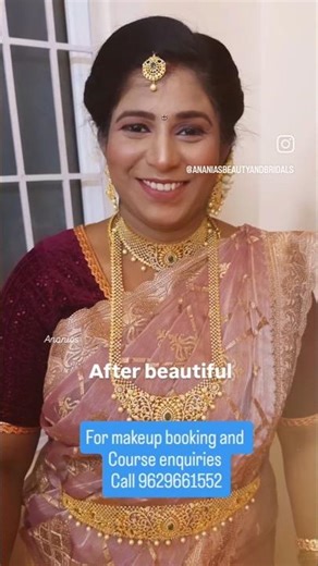 ✨our beautiful bride before and after transformation glimpses #wedding #bridelmakup #makeupartist