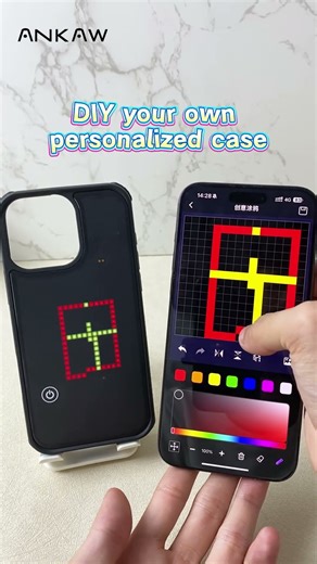 #Ankaw#diy Asmart LED phone case that can be manually edited and customized (DIY)