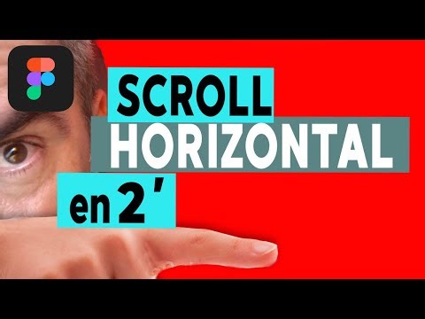 Cómo SCROLL HORIZONTAL en FIGMA