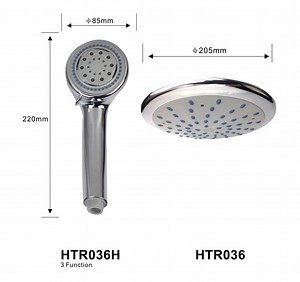 [Hot Item] Hand Shower & Over Head Shower Set