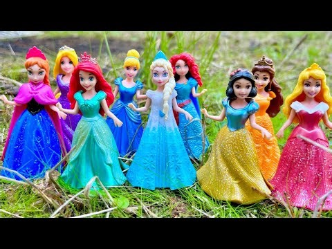 Elsa Doll Dress Transformation ~ DIY Miniature Ideas for Barbie~ Wig, Dress, Faceup, and More! Dolls