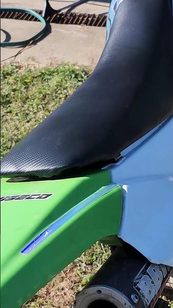 kawasaki klx Suzuki drz 125 full rebuild