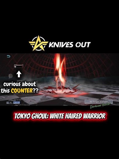 【KNIVES OUT】 ⓵⓶⓷ what is the COUNTER on Tokyo Ghoul: White Haired Warrior skin?? Explanation Preview