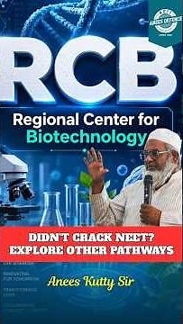 Didn't Crack NEET? 🧬 Top Biology Career Options Beyond MBBS | Biotechnology, RCB & IBAB #biology