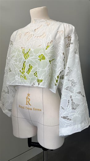 I’m here to show you that zero and low waste can still be elegant. This design is a basic rectangle, but with the right fabric and finishes, it becomes a fancy statement piece. I plan to make this design a free pattern on youtube! So sit tight for the tutorial. The fabric is a lace from @joann_stores. #madewithjoann #sewing #fashiondesign #sewingpattern #sustainablefashion #zerowaste | The Sew Sew