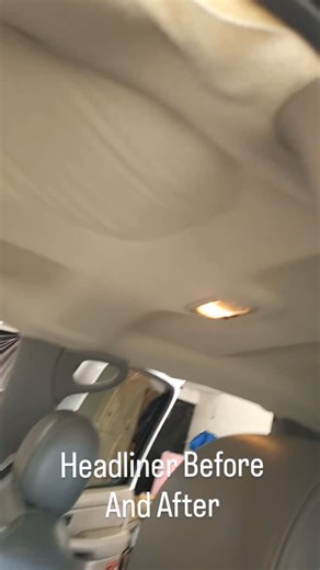 1.4K views | Headliner Before And After | J&A upholstery | Facebook