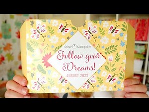 August 2022 Sew Sampler Quilt Box (Subscription Unboxing!)