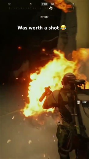 Wanted to try the flame spray #arcraiders #gaming