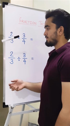 Fraction Trick #maths #fraction #shortsfeed #shorts #education