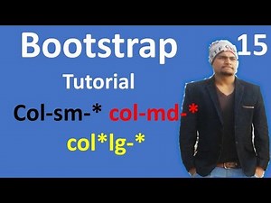 Bootstrap Col-sm-* Col-md-* Col-lg-* classes #15