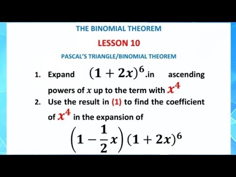 (a+b)^6 binomial expansion in ascending powers of x| Find the coefficient of x^4 #alevelmathspaper1