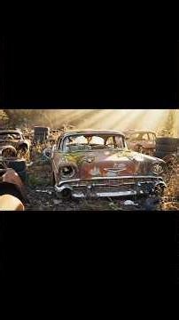 ASMR Car Restoration | 1957 Chevrolet Bel Air | Full Rusty to Shiny Transformation 🚗✨