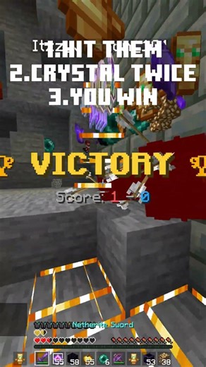 Minecraft PvP Lesson #5 🥶🥶🥶