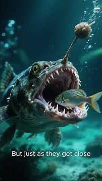 “The Fish That Makes Its Own Light! 💡🐟”| Deep Sea Creature| #top10 #amazingfacts #bodysecrets