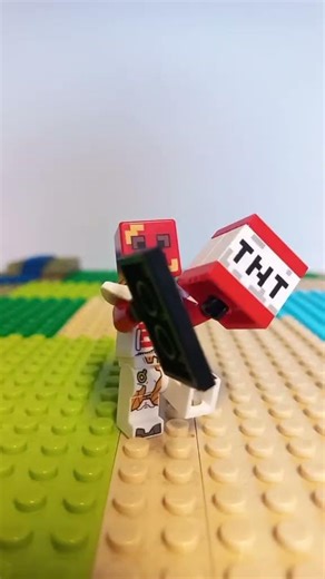 old lego minecraft team shorts