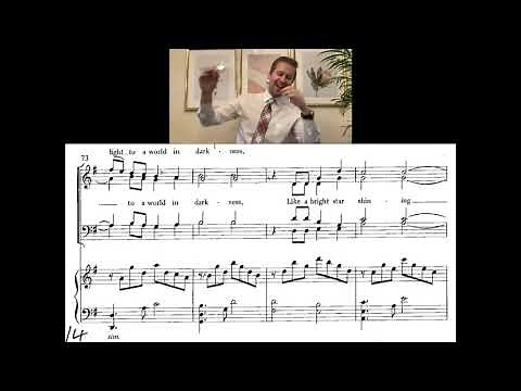 Angels' Carol (Rutter) - Bass practice