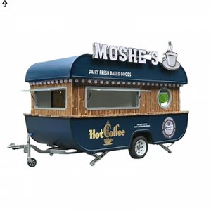 [Hot Item] Food Truck Pizza Snack Trailer Cart Food Trucks for Sale