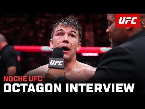 Alexander Hernandez Octagon Interview | Noche UFC