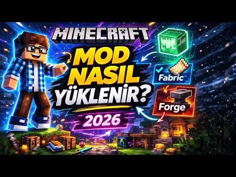 Minecraft Mod Nasıl Yüklenir? (2026 Güncel Anlatım)