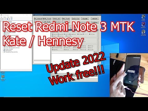 Tutorial Reset Redmi Note 3 MTK Terkunci Work