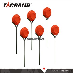 [Hot Item] Tacband Stainless Steel Metal Foldable Clay Pigeon Target Holder for Shooting