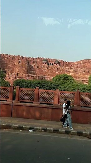 Agra Fort out side View