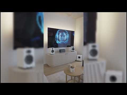 Audioengine Home Theater Setup - HD5 and S8 Subwoofer