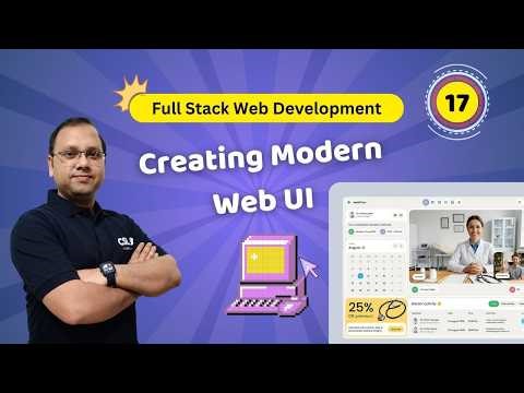 [ 17 ] Creating Modern Web UI - part 3! Coding in Sikar | #coding #sikar