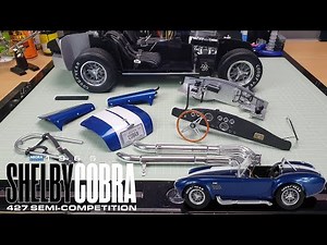 Agora Models 1965 Shelby Cobra 427 semi competition 1:8 Scale - Pack 9 - Stages 65-73