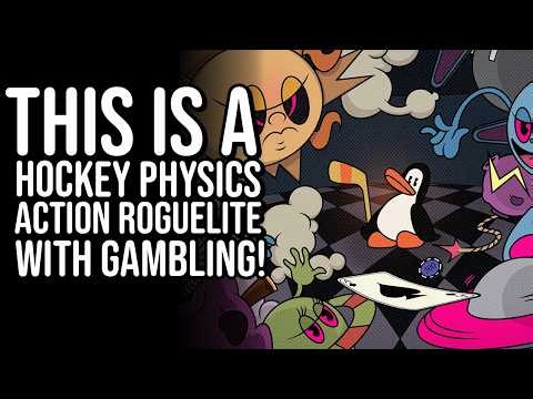 I became a GUN JUGGLING PENGUIN in this HOCKEY Action Roguelite!