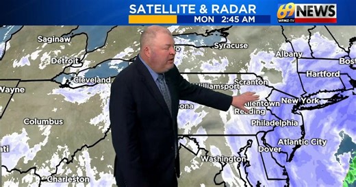 WATCH: Meteorologist Matt Broderick's 5 a.m. weather report