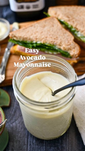 Store-bought mayo works… but it’s super easy to make your own! This blender avocado oil mayo comes together in about a minute with a few simple ingredients, and an immersion blender. ⚡️Comment RECIPE and I’ll send it straight to your inbox. https://ameessavorydish.com/paleo-mayonnaise/ #fromscratchcooking #homemadestaples #kitchenbasics #cookingtips #easyrecipes | Amee's Savory Dish
